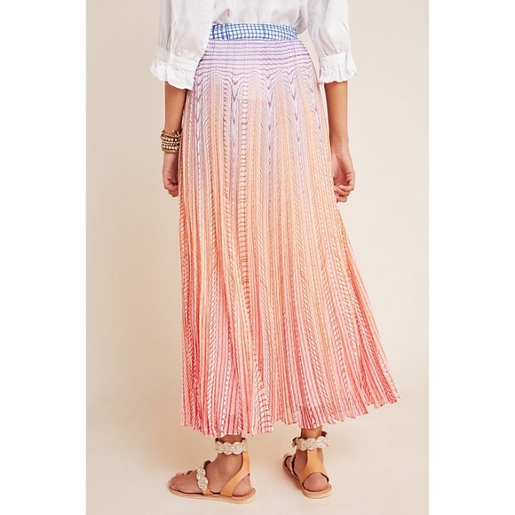 Anthropologie Geisha Designs Dawn Maxi Skirt